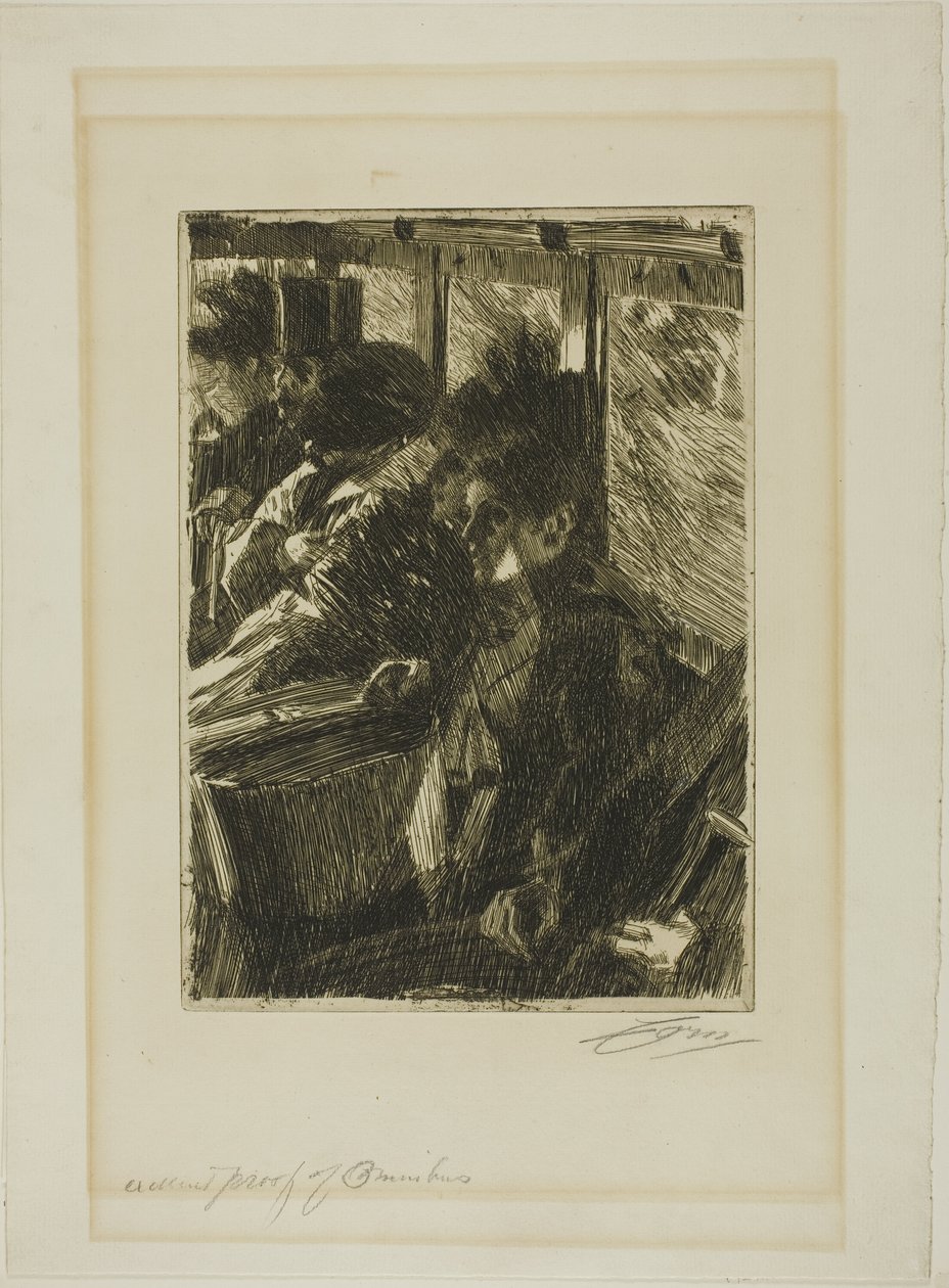 Omnibusz alkotó: Anders Leonard Zorn