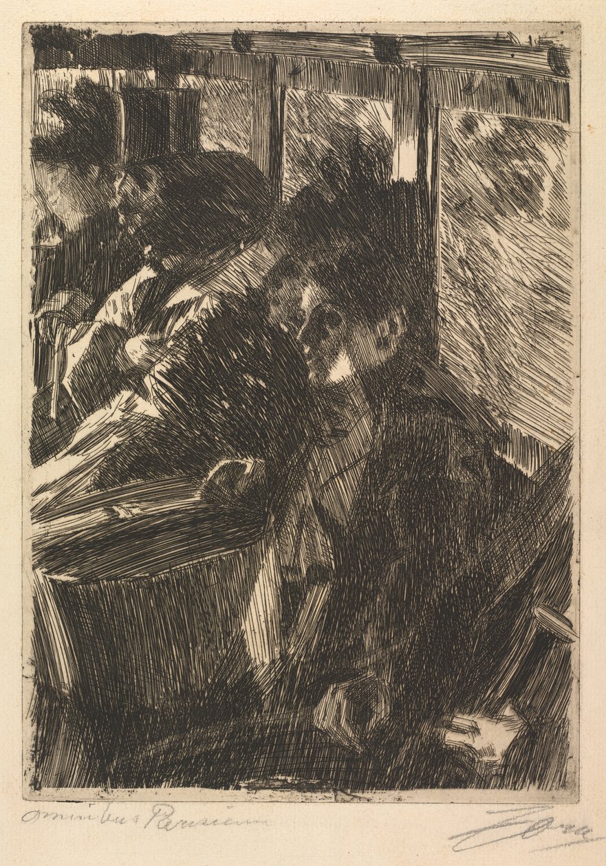 Omnibusz alkotó: Anders Leonard Zorn