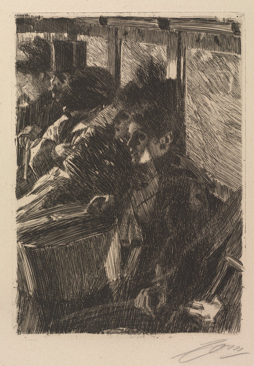 Omnibusz alkotó: Anders Leonard Zorn