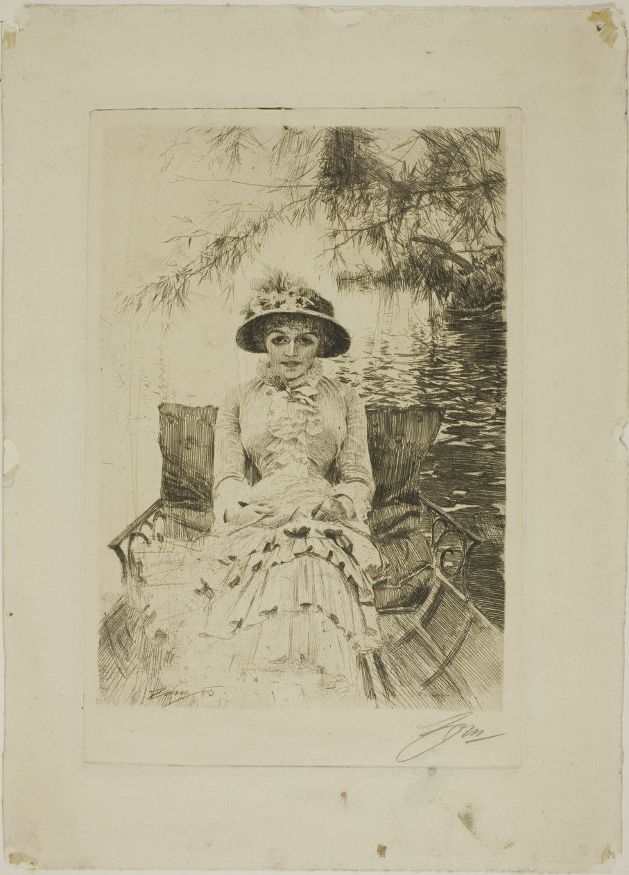 A Temzén alkotó: Anders Leonard Zorn