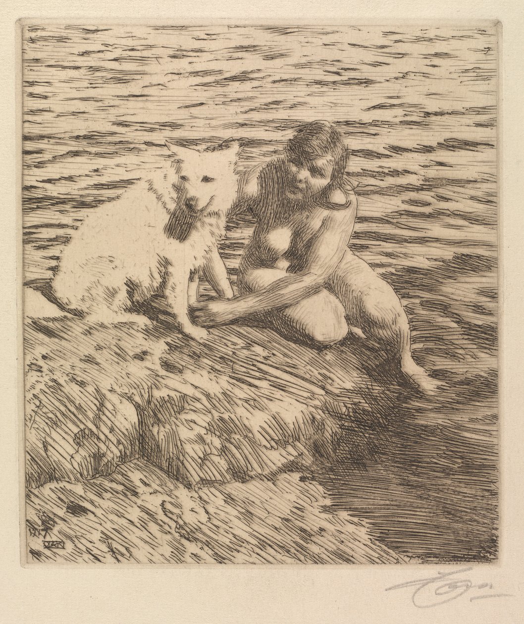 Sappo alkotó: Anders Leonard Zorn
