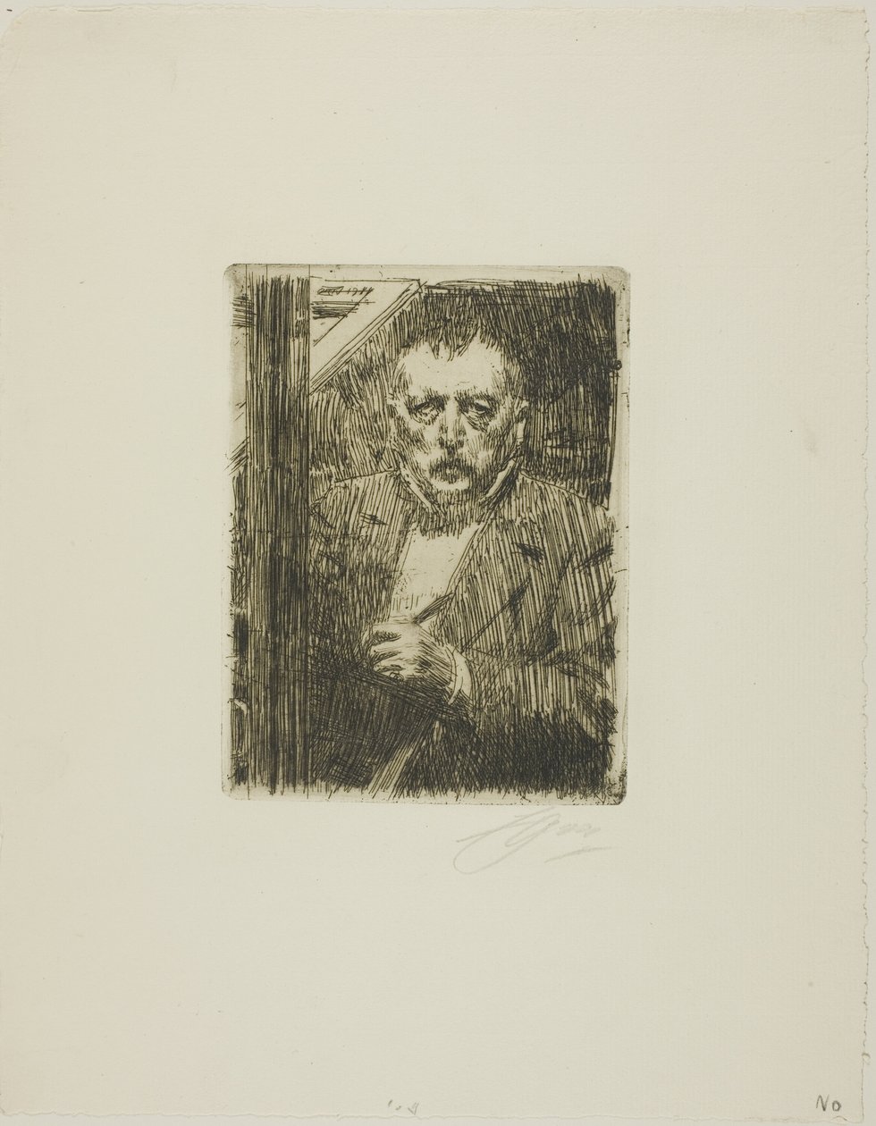 Önarckép 1911 alkotó: Anders Leonard Zorn