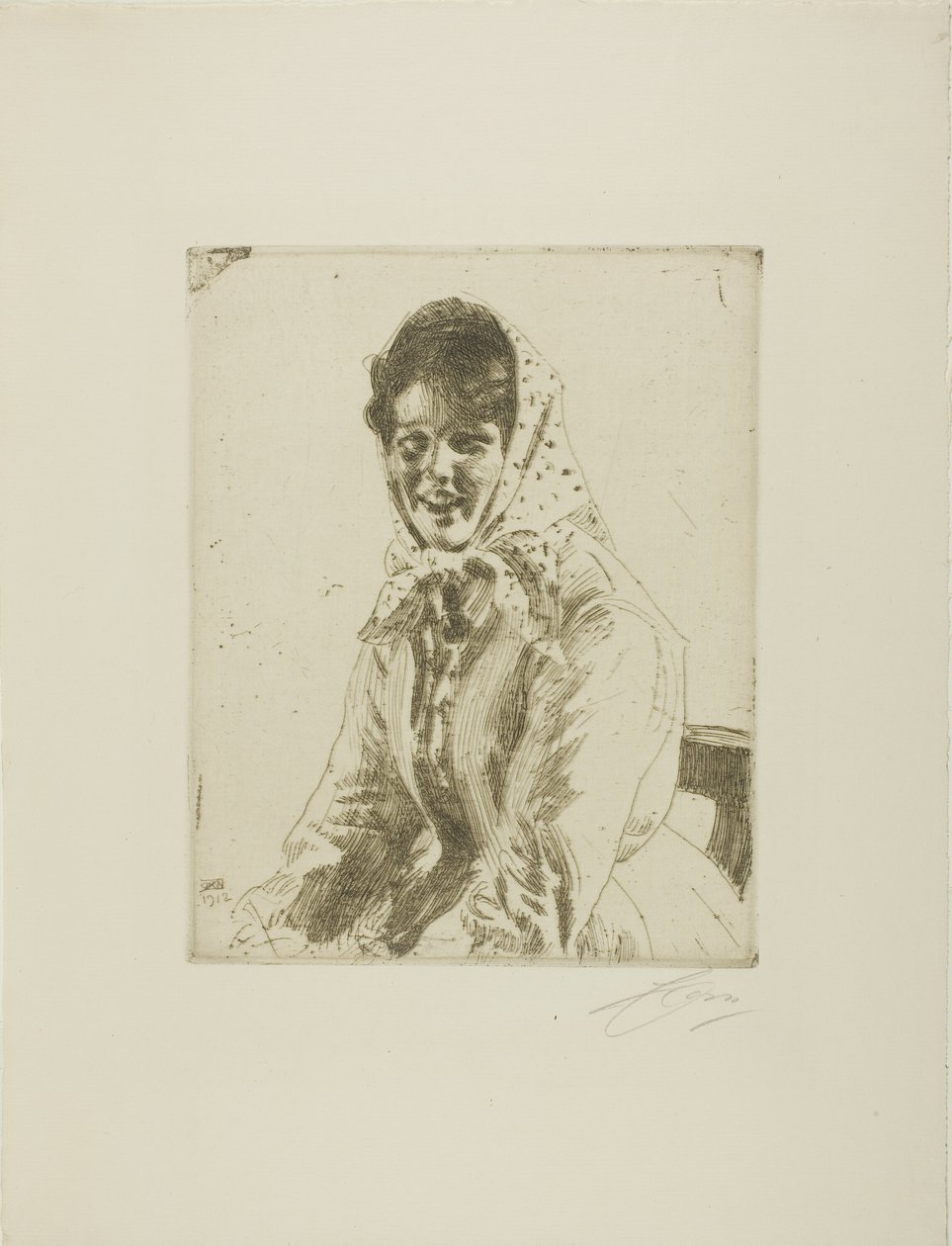 Egy Skeri lány alkotó: Anders Leonard Zorn