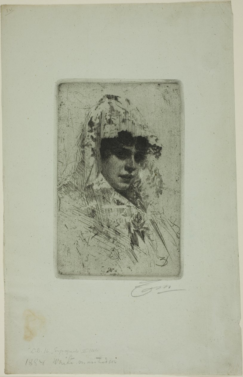 spanyol nő alkotó: Anders Leonard Zorn