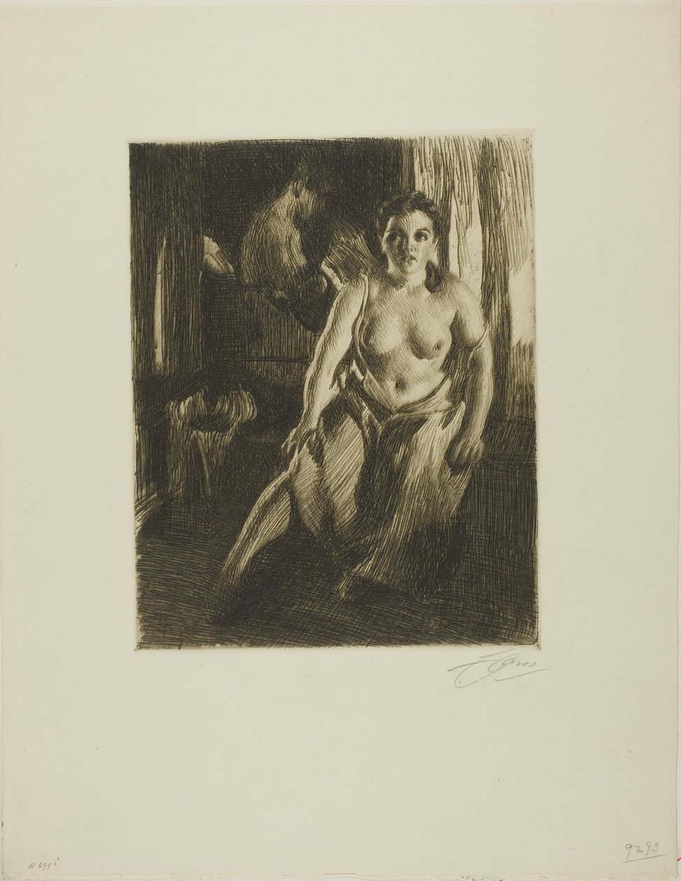 Az Ágy-zsámoly alkotó: Anders Leonard Zorn