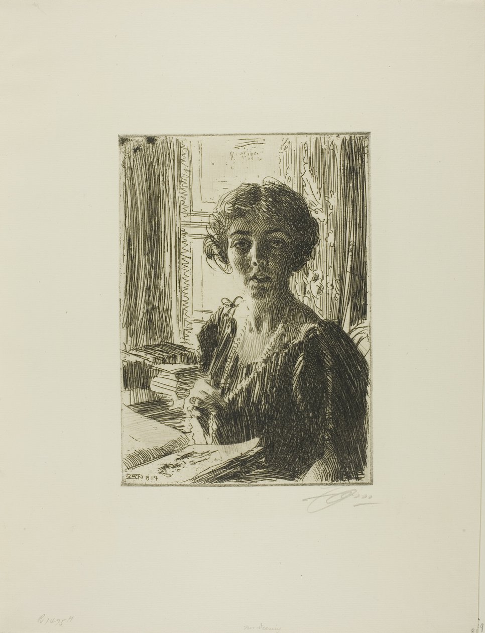 Margit svéd koronahercegnő alkotó: Anders Leonard Zorn