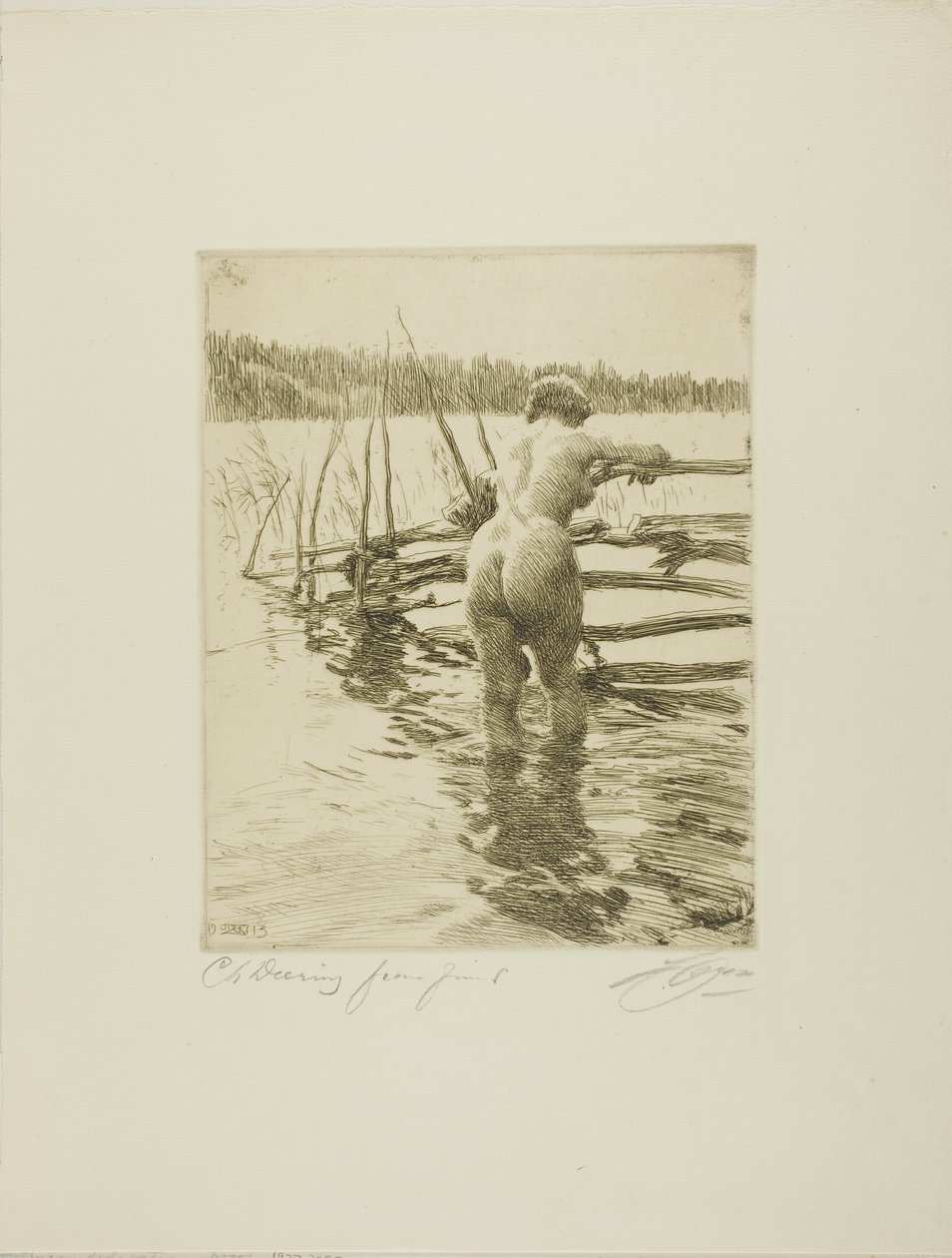A kerítés alkotó: Anders Leonard Zorn