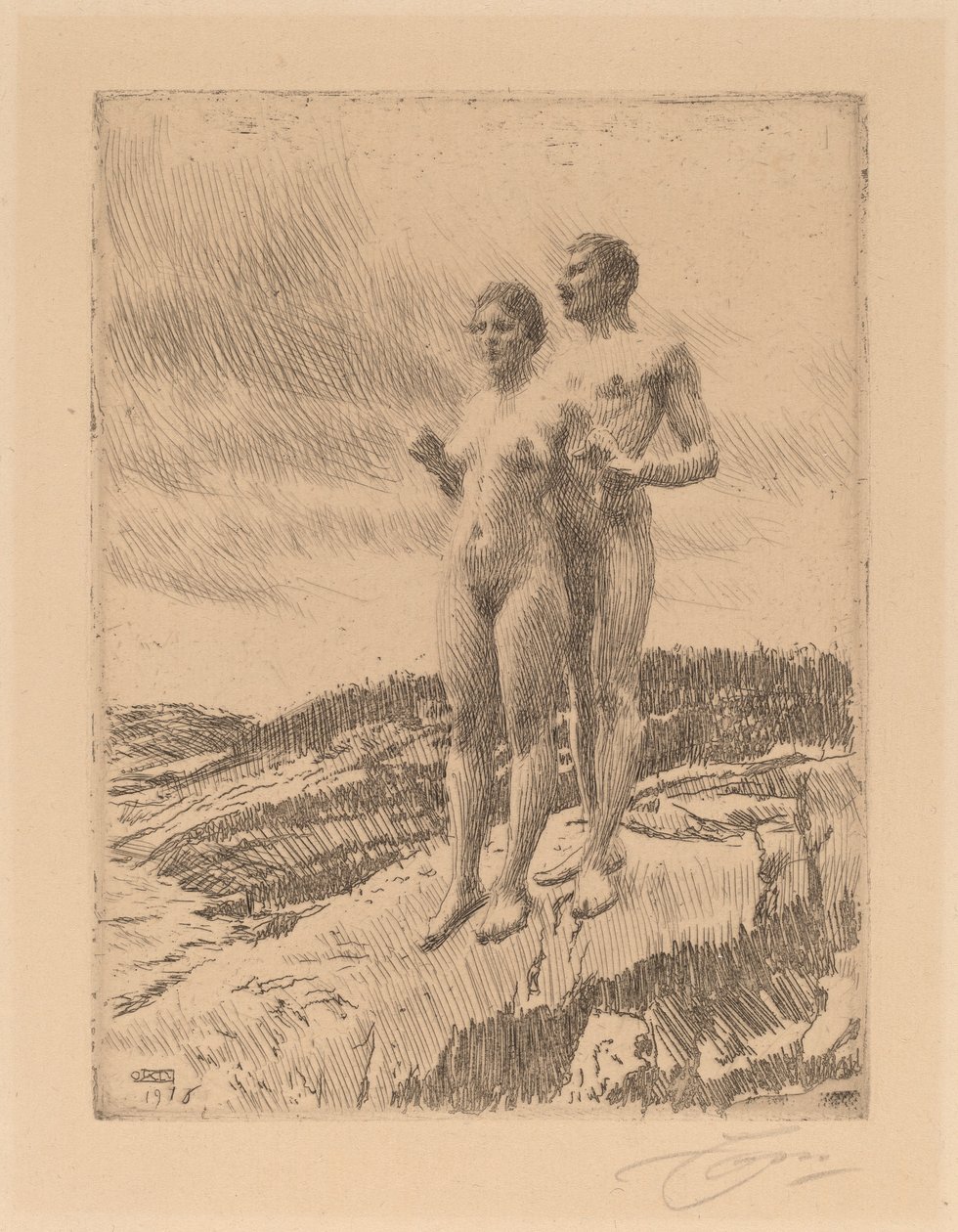 A két alkotó: Anders Leonard Zorn