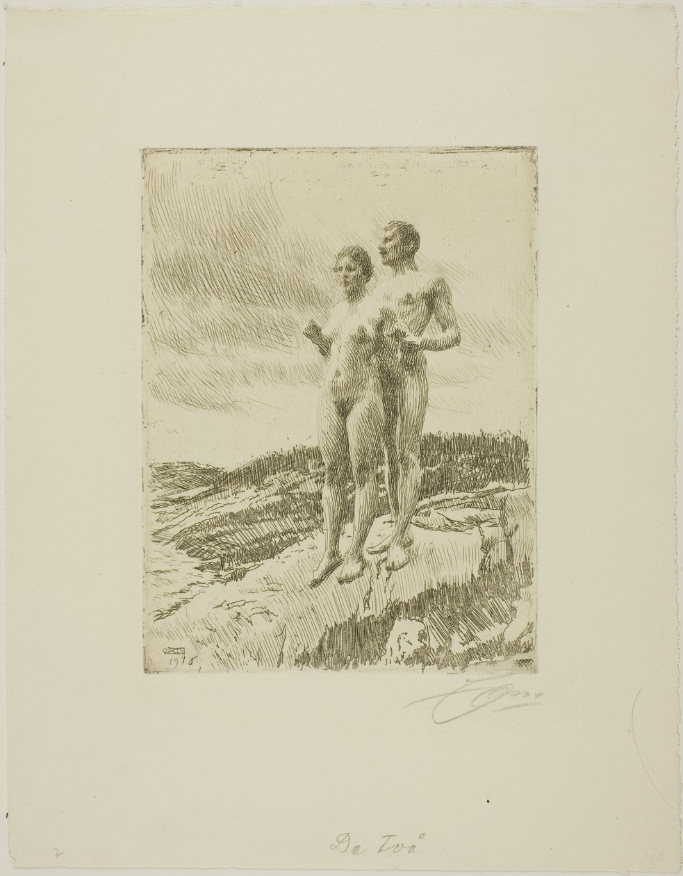 A két alkotó: Anders Leonard Zorn