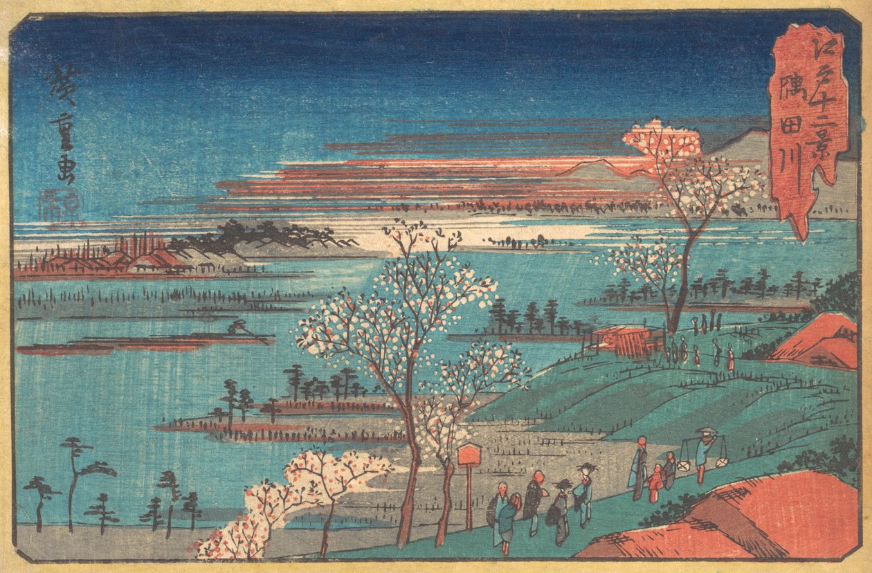 Gotenyama virágai. alkotó: Ando Hiroshige