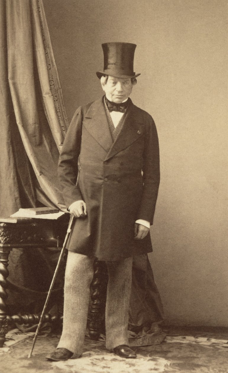 James Rothschild báró (1792-1868) alkotó: Andre Adolphe Eugene Disderi