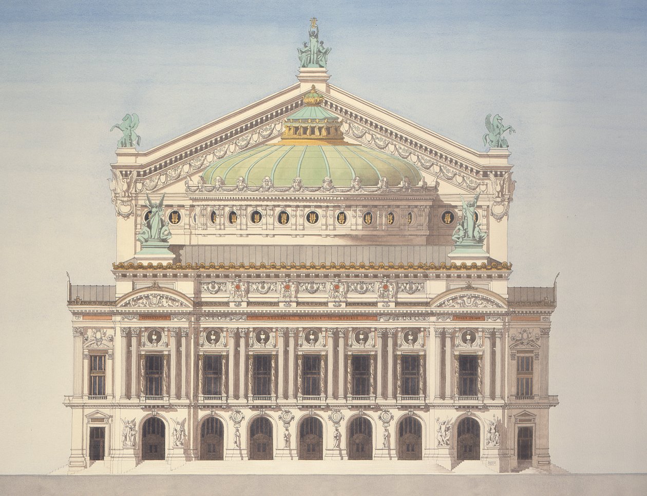 Opera Garnier alkotó: Andras Kaldor