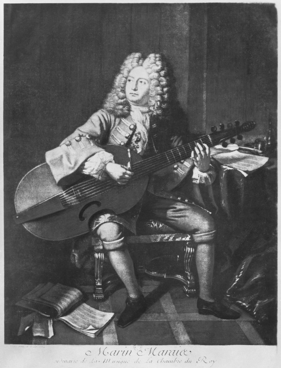 Marin Marais, 1704 alkotó: Andre Bouys