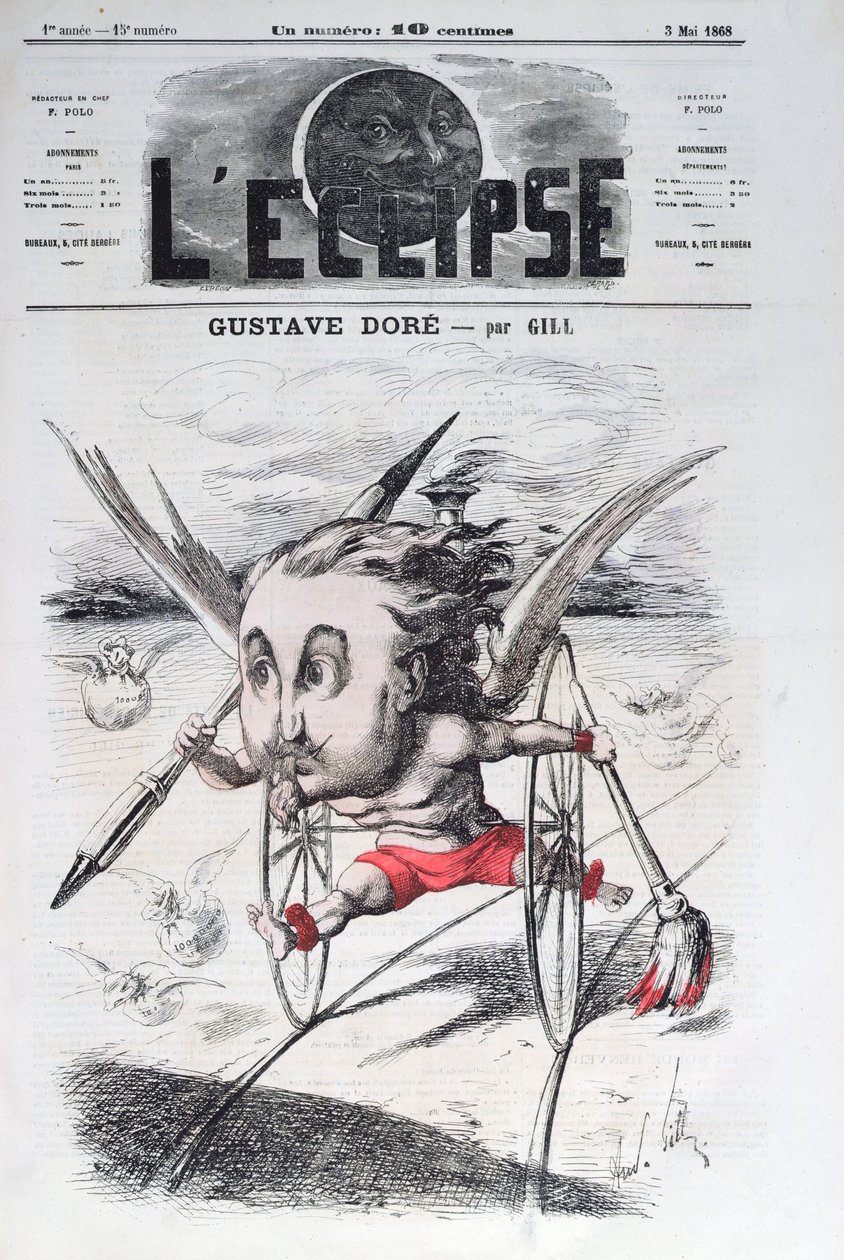 Gustave Dore (1832-83), borítóillusztráció a 