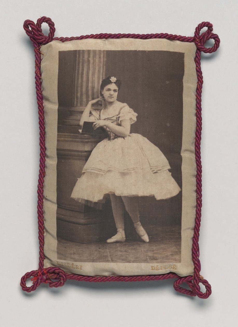 Balett-táncosnő, 1865 körül (fotó) alkotó: Andre Adolphe Eugene Disderi