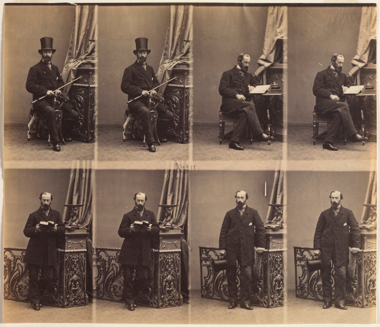 Monsieur Merlen, 1861. alkotó: Andre Adolphe Eugene Disderi
