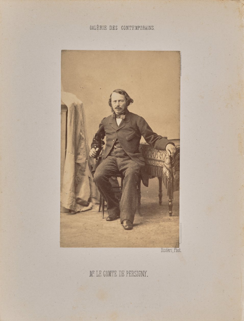 Persigny grófja alkotó: Andre Adolphe Eugene Disderi