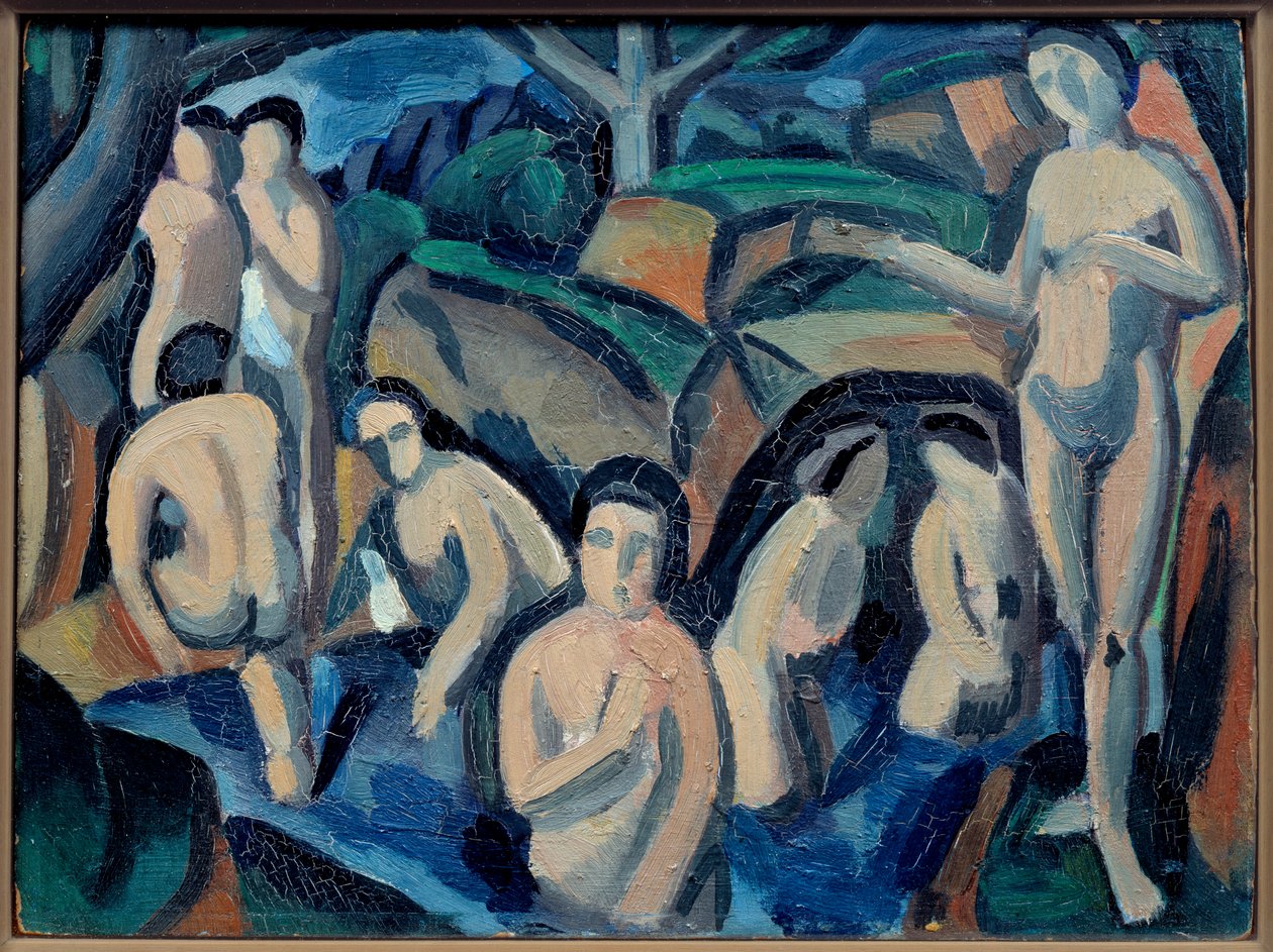 Fürdőzők alkotó: Andre Derain