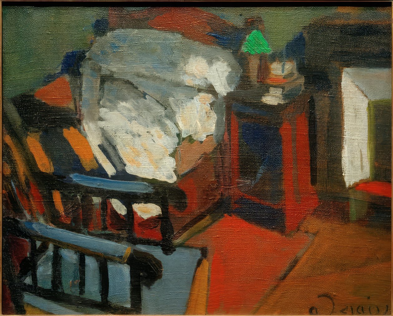 Belső tér (A hálószoba) alkotó: Andre Derain