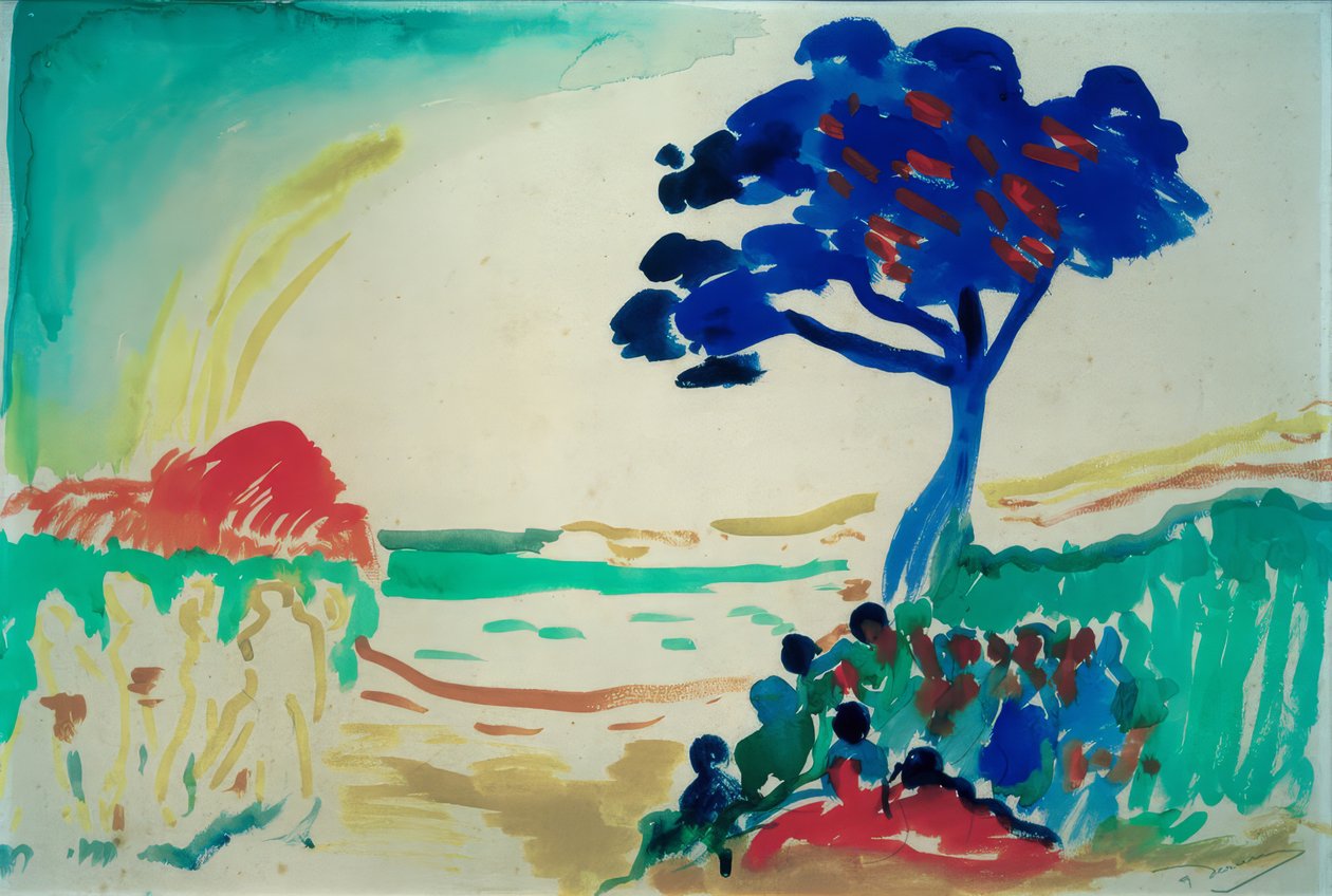 A kék fa alkotó: Andre Derain