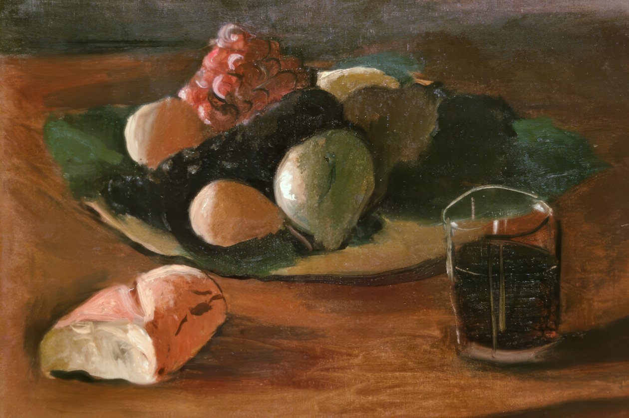 Csendélet egy pohár borral alkotó: Andre Derain