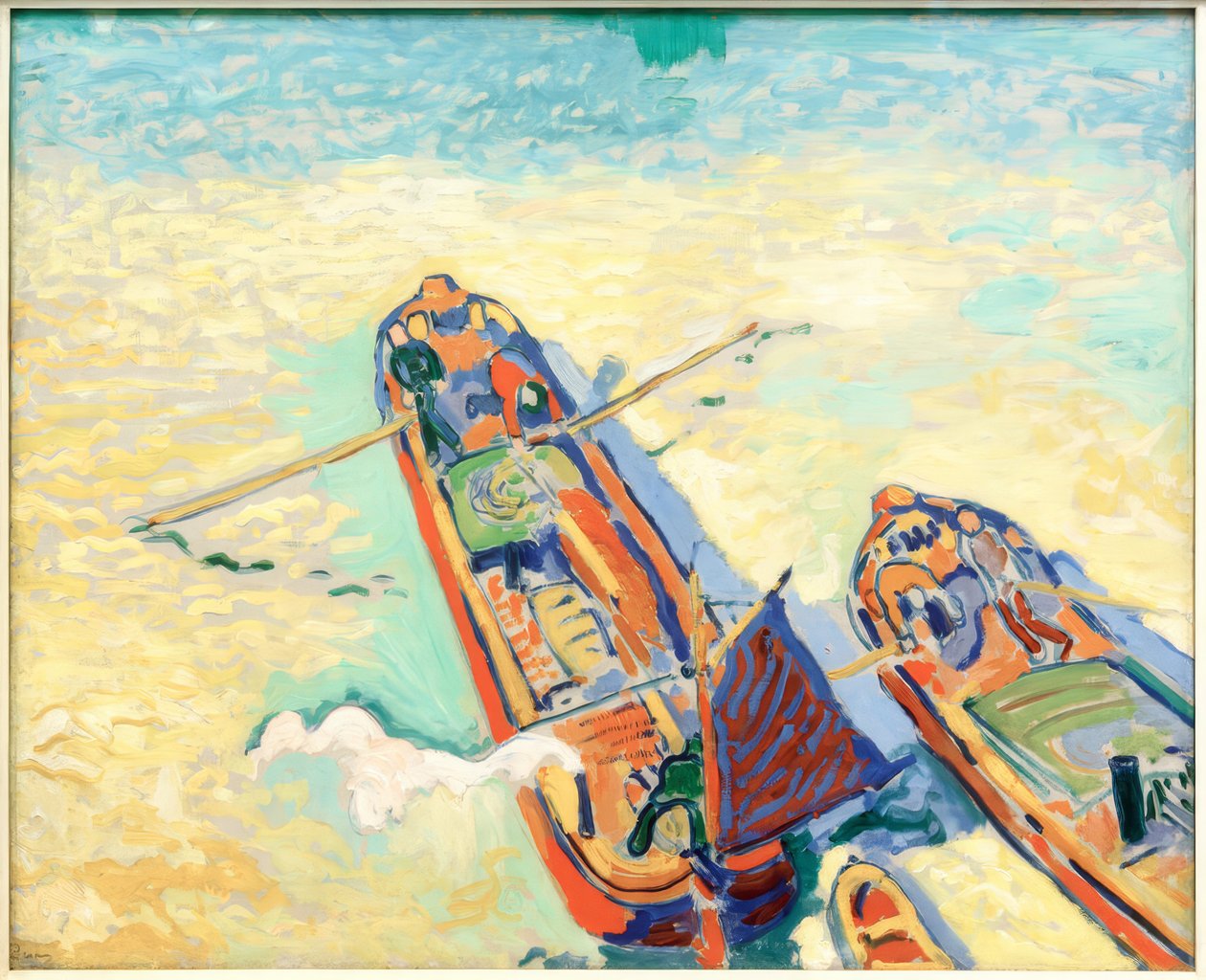 A két uszály alkotó: Andre Derain