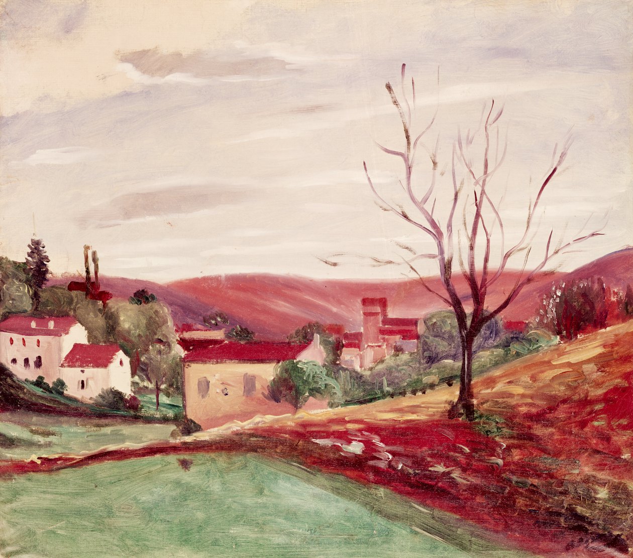 Téli táj alkotó: Andre Derain