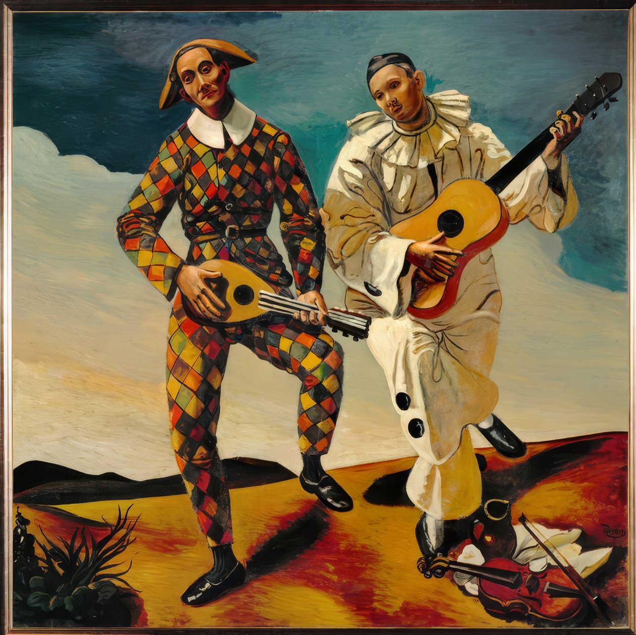 Két bohóc alkotó: Andre Derain