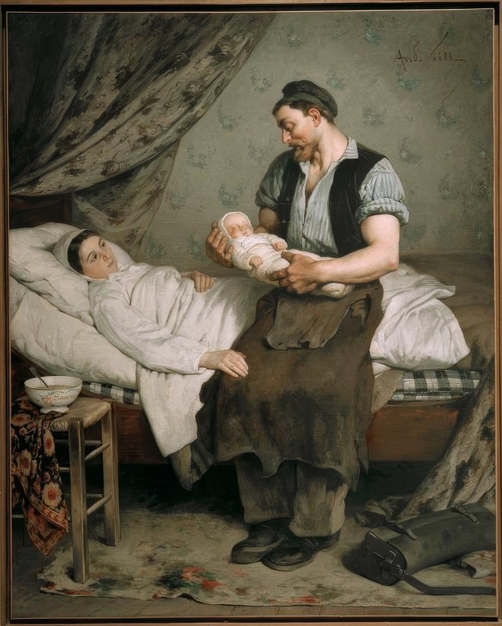 Az újszülött alkotó: Andre Gill