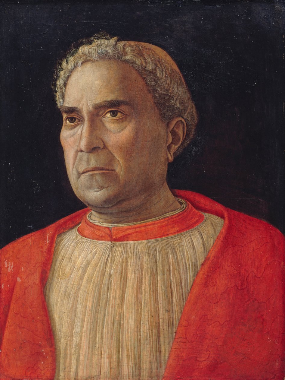 Lodovico Trevisano bíboros alkotó: Andrea Mantegna