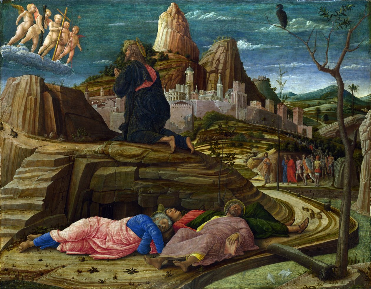 Az agónia a kertben alkotó: Andrea Mantegna