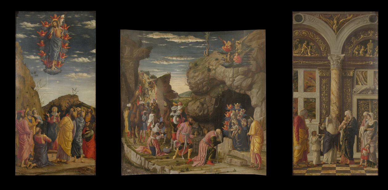 Triptichon Triptichon alkotó: Andrea Mantegna