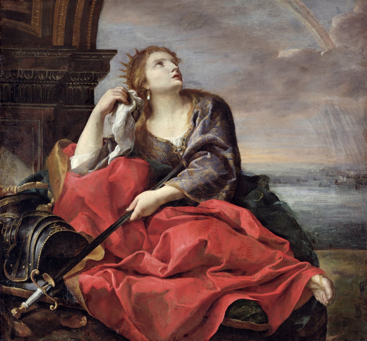 Dido halála alkotó: Andrea Sacchi