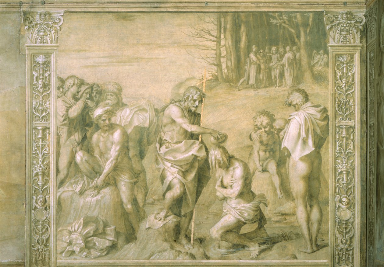 A nép keresztsége alkotó: Andrea del Sarto