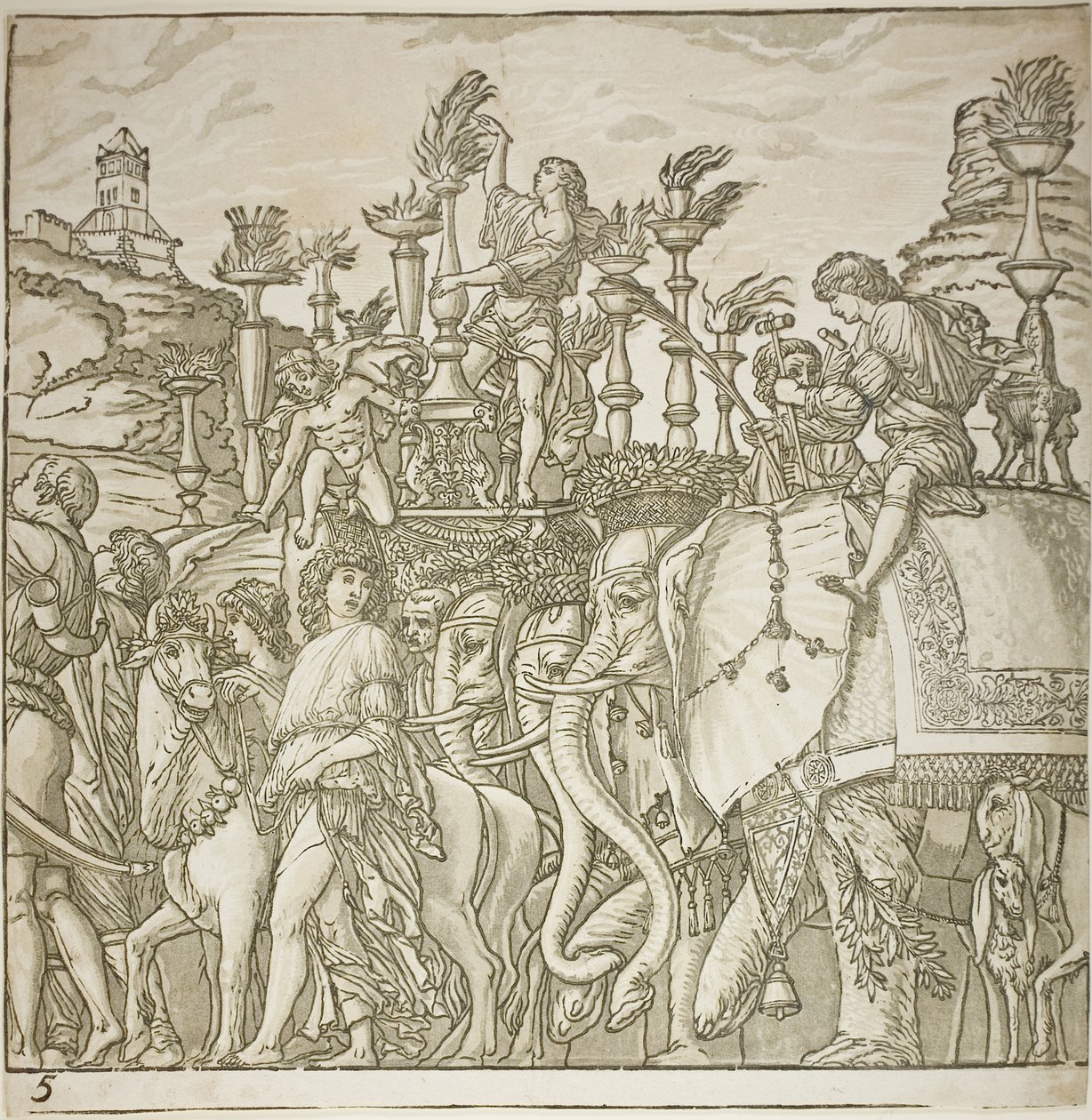 Caesar diadala alkotó: Andrea Andreani