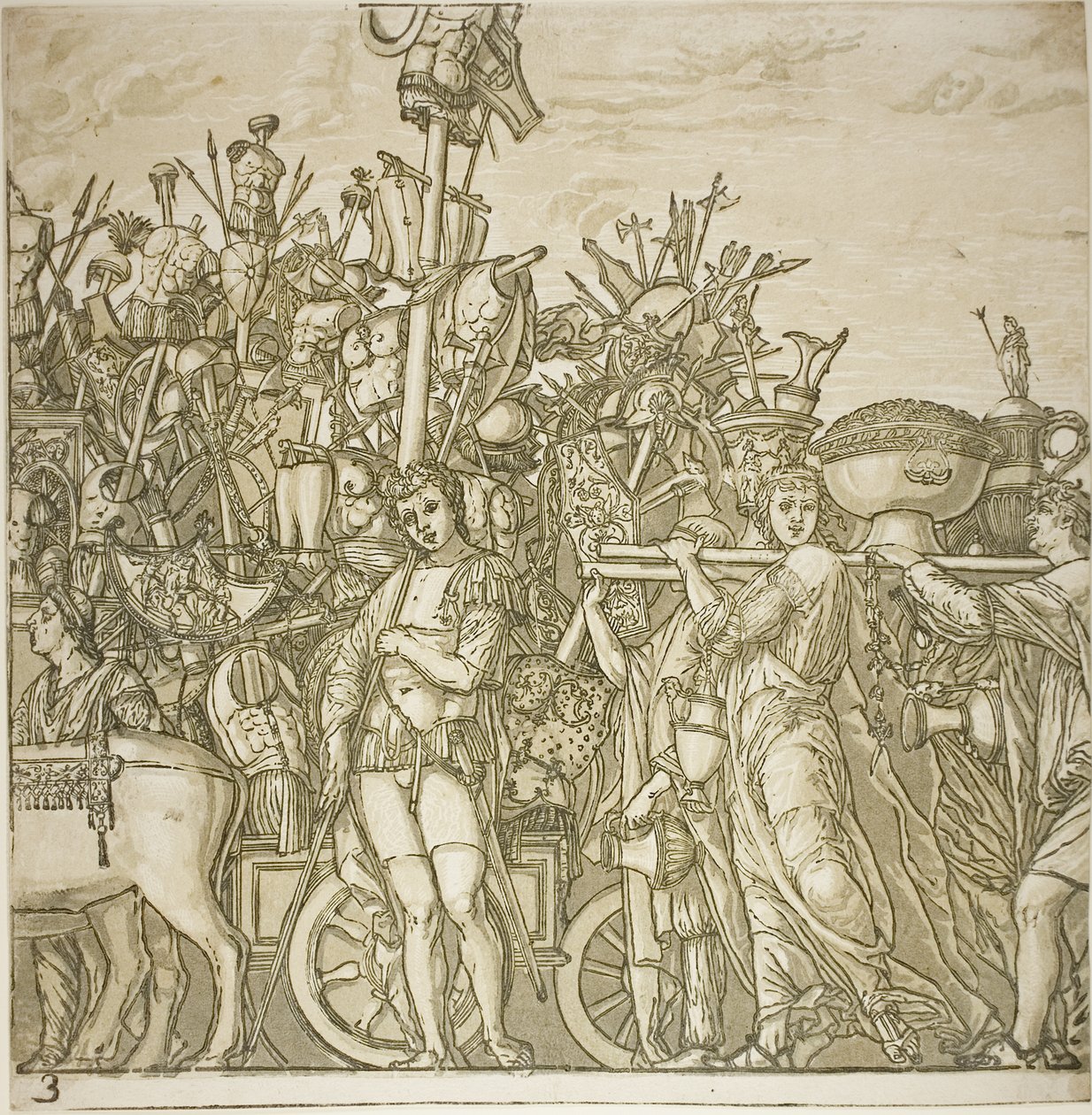 Caesar diadala alkotó: Andrea Andreani