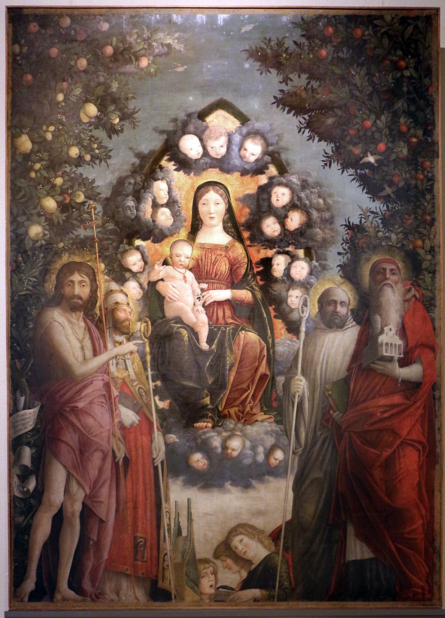 Madonna Trivulzio alkotó: Andrea Mantegna