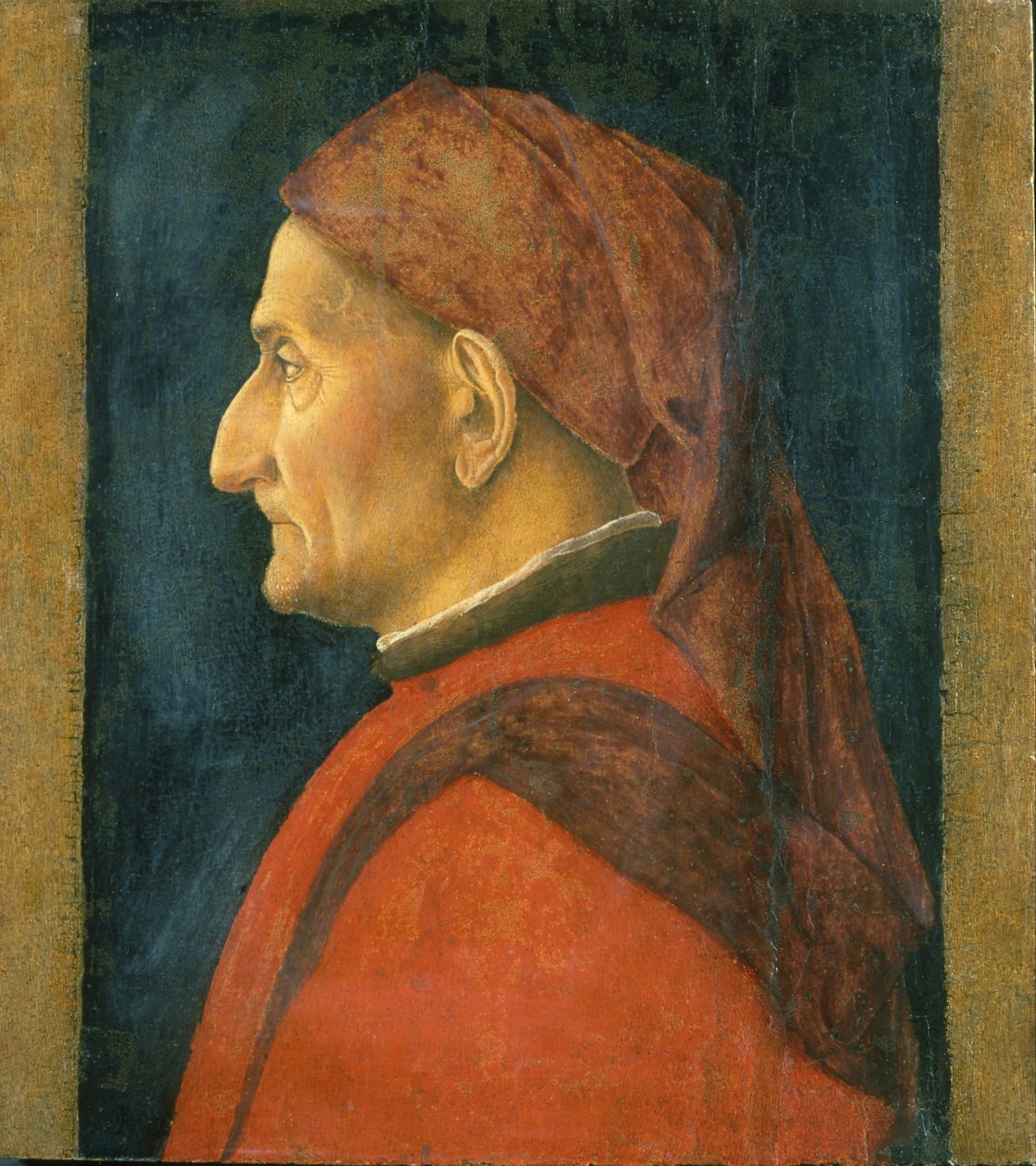 Egy férfi profilja (Mantegna) alkotó: Andrea Mantegna