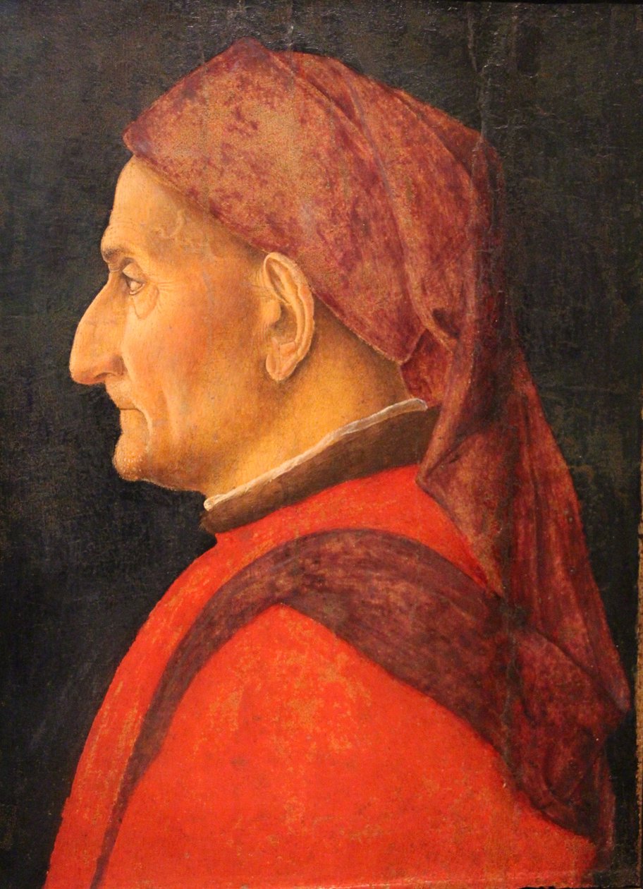 Egy férfi profilja (Mantegna) alkotó: Andrea Mantegna