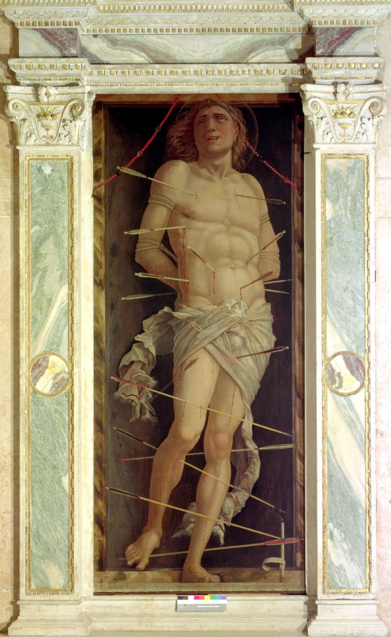 Szent Sebestyén alkotó: Andrea Mantegna
