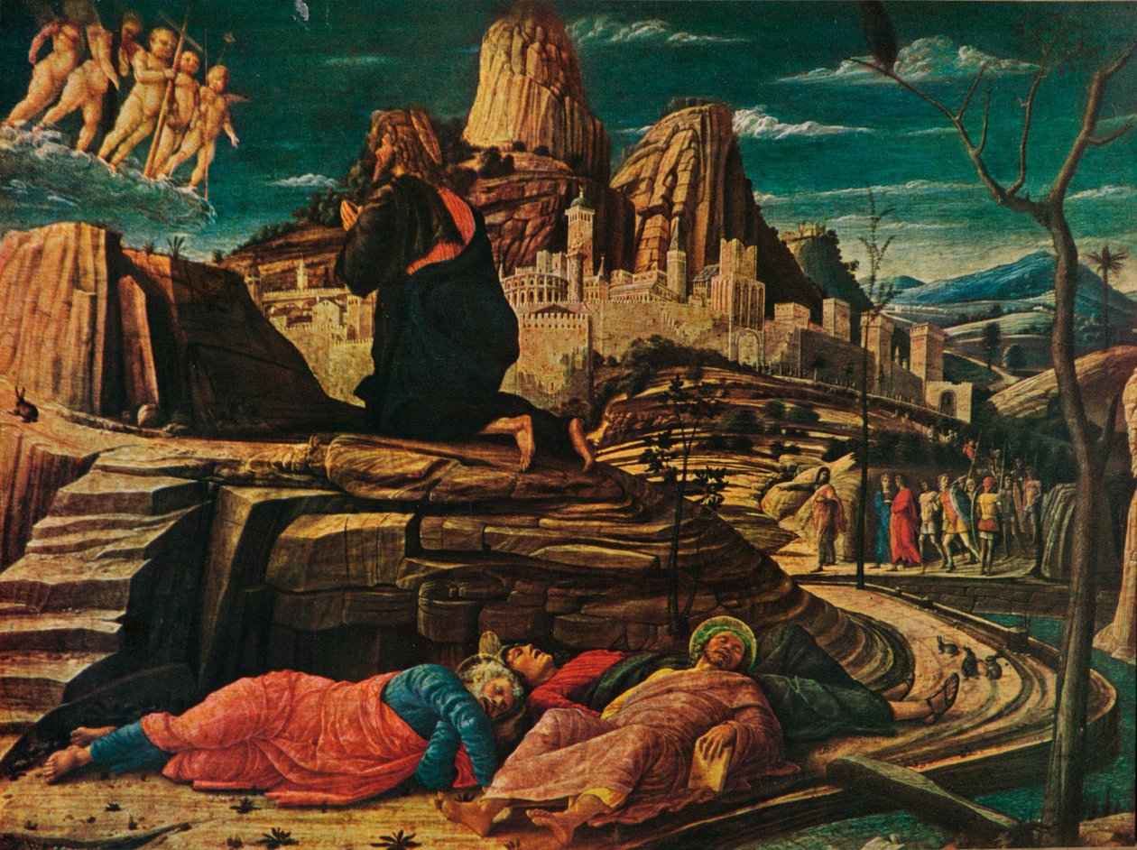 Agónia a kertben, c1458, 1909 alkotó: Andrea Mantegna