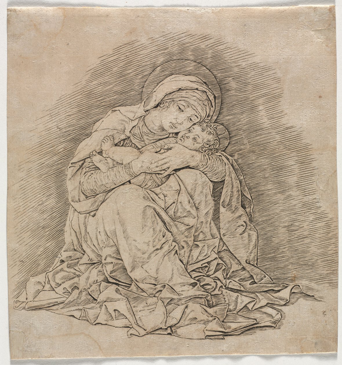 Szűz és Gyermek alkotó: Andrea Mantegna