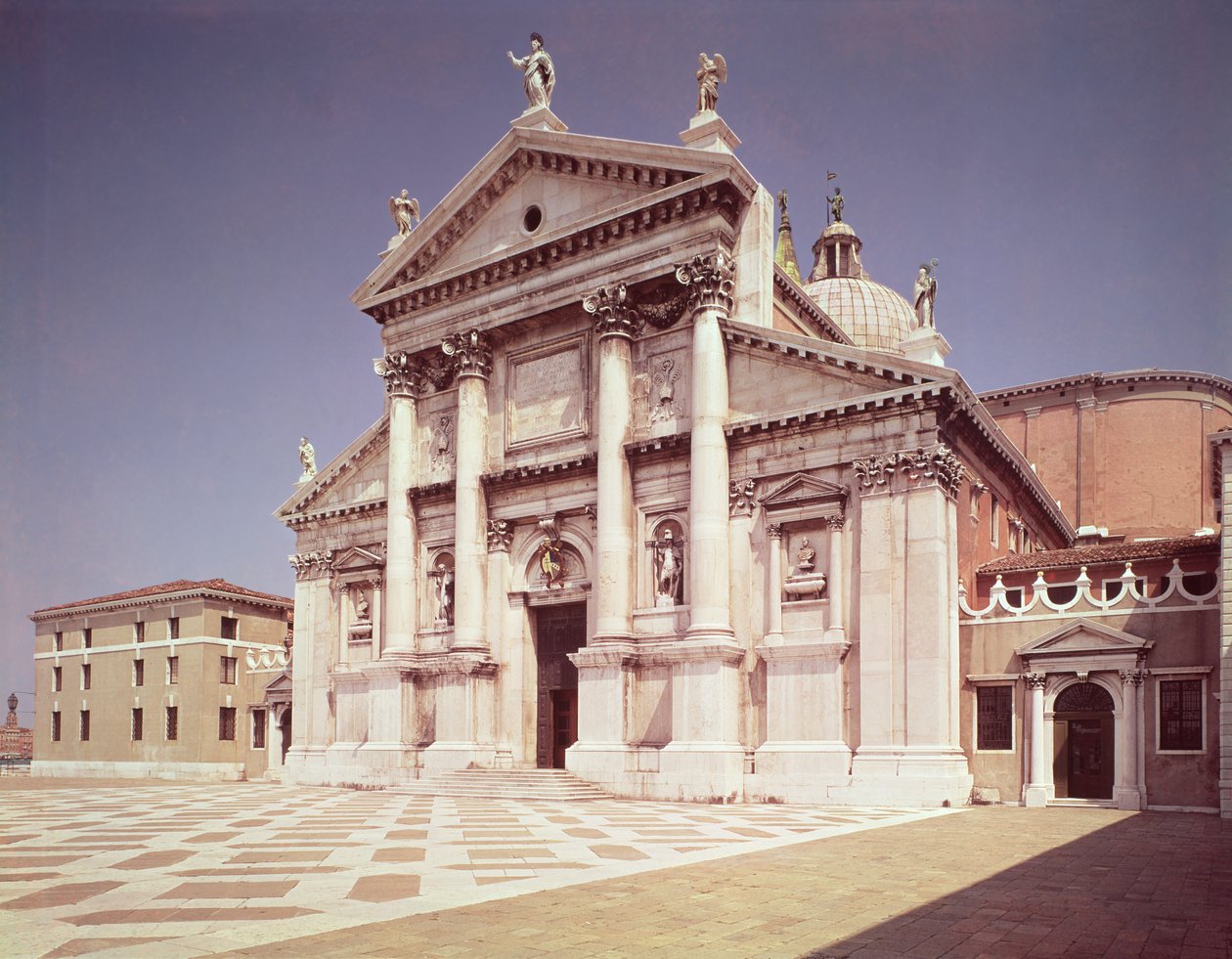 Homlokzati nézet, 1607-11-ben épült alkotó: Andrea Palladio