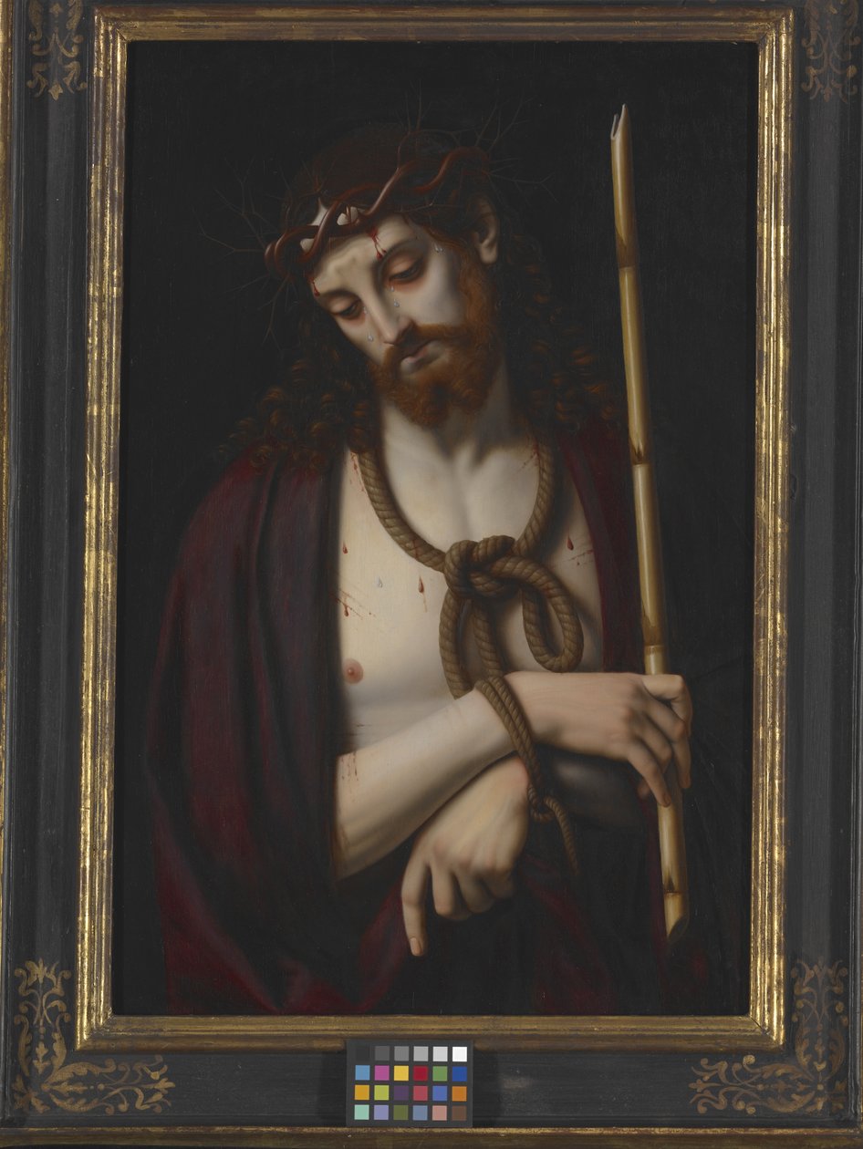 Ecce Homo (olaj, fa) alkotó: Andrea Solario
