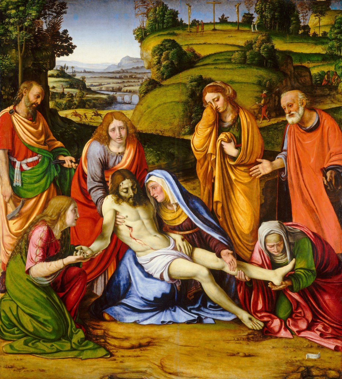 Siralom, c. 1505-1507. alkotó: Andrea Solario