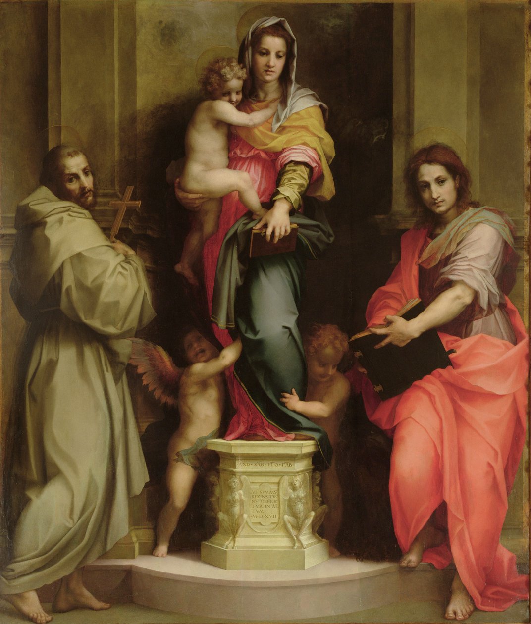Hárpiák Madonnája alkotó: Andrea del Sarto