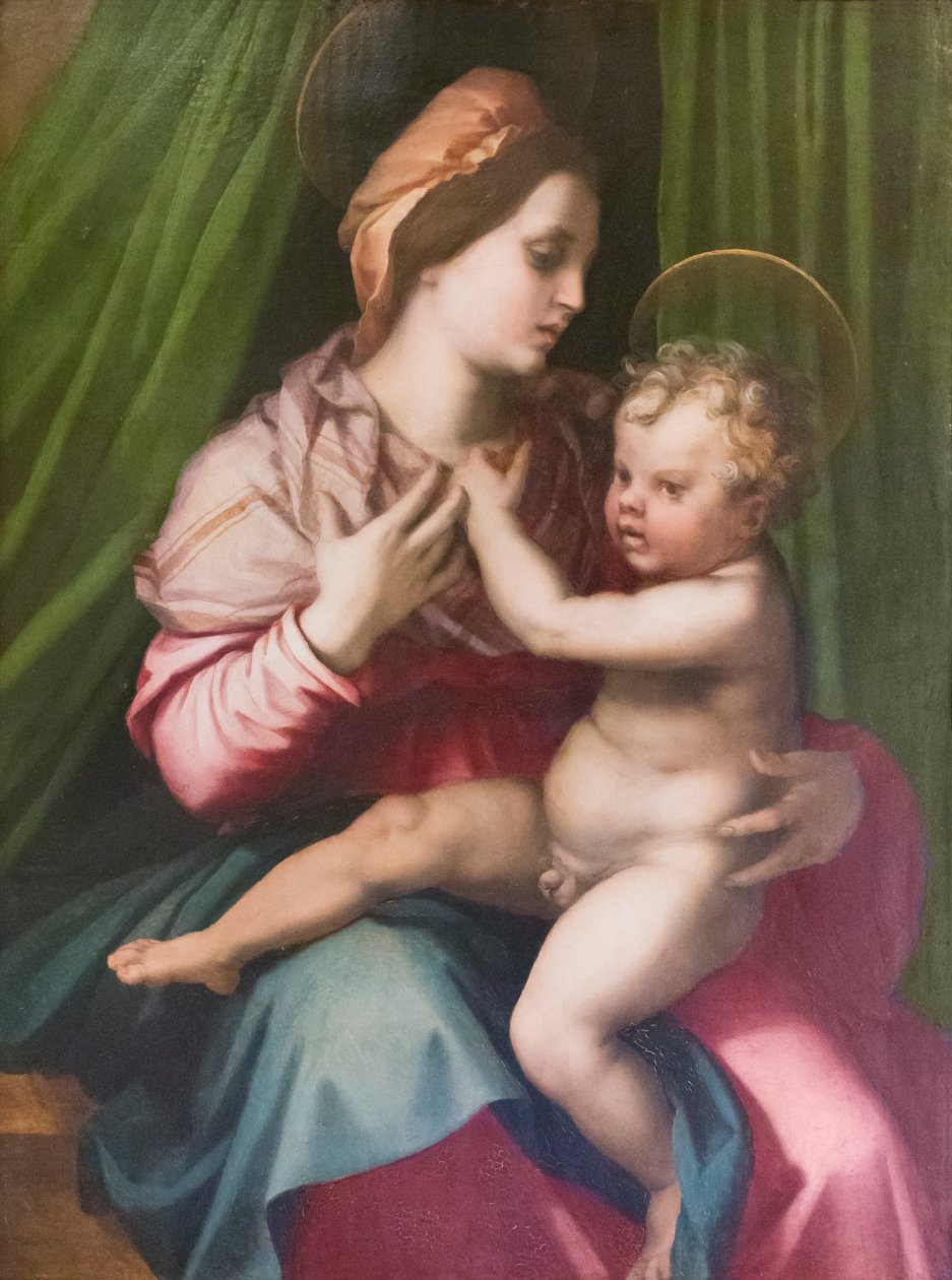 Madonna gyermekkel alkotó: Andrea del Sarto