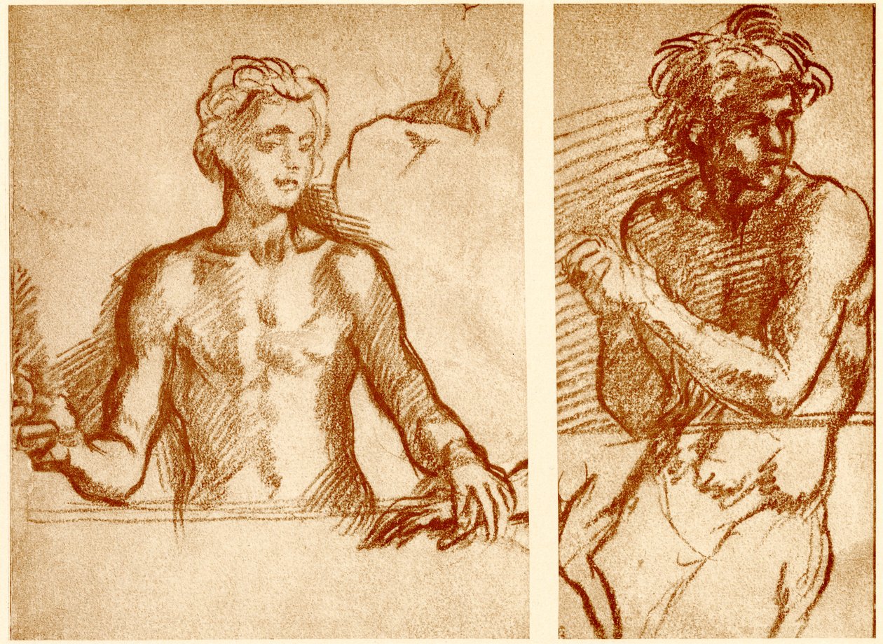 Tanulmányok Krisztus alakjáról alkotó: Andrea del Sarto