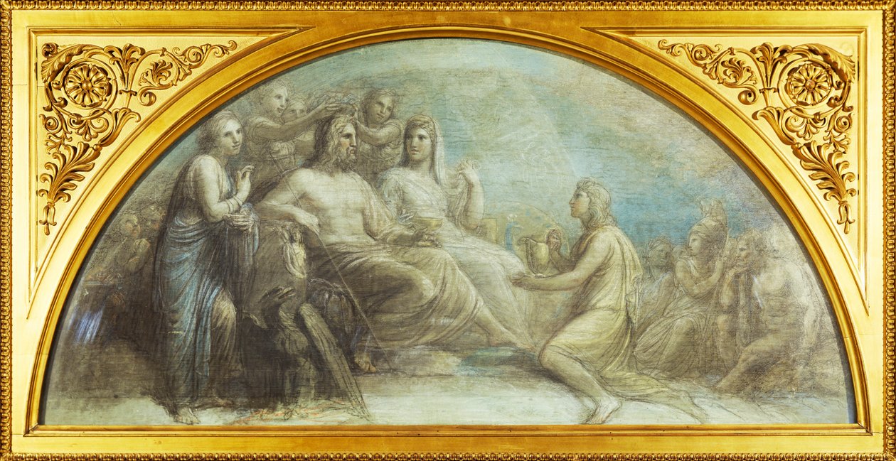 Az Olimposz, Andrea Appiani alkotó: Andrea the Elder Appiani