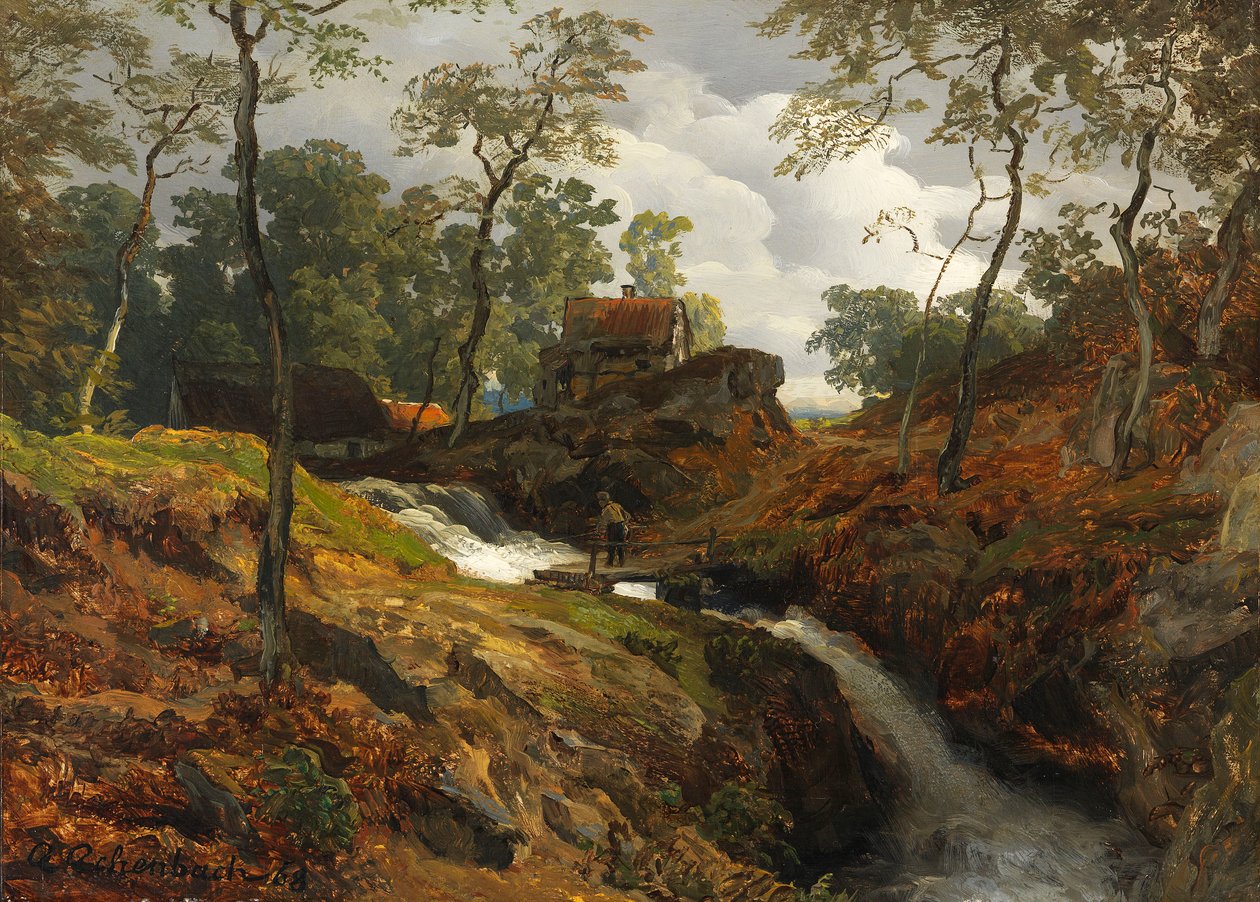 Wildbach vagyok alkotó: Andreas Achenbach